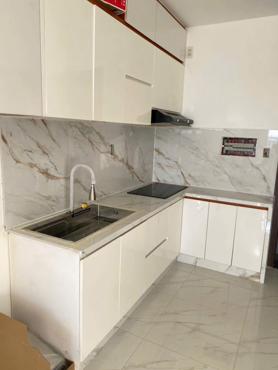 Mặt lavabo đá hoa cương